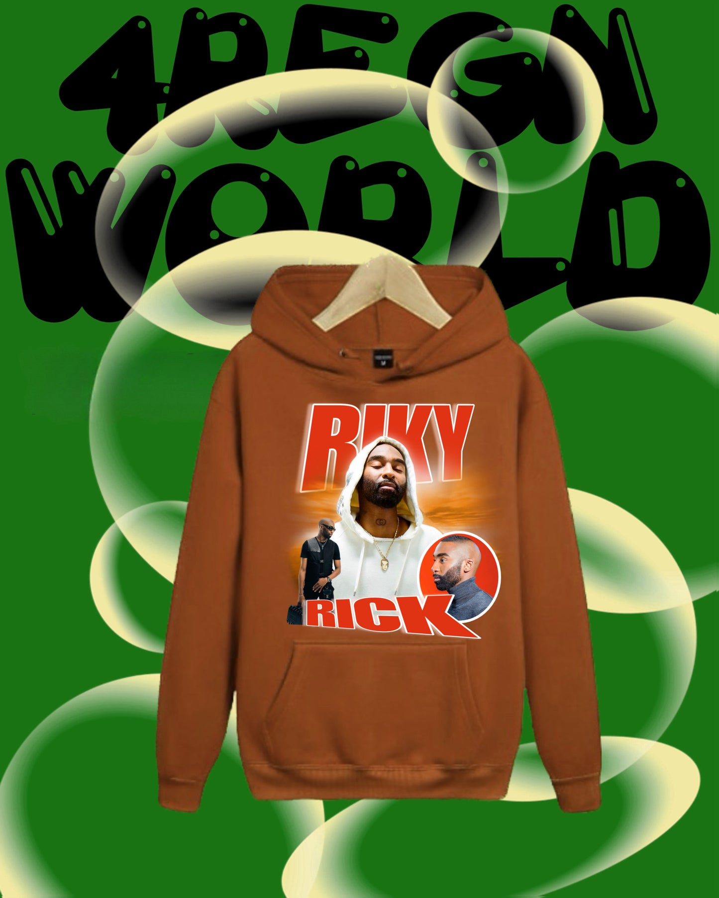 Graphic Hoodie Riky Rick