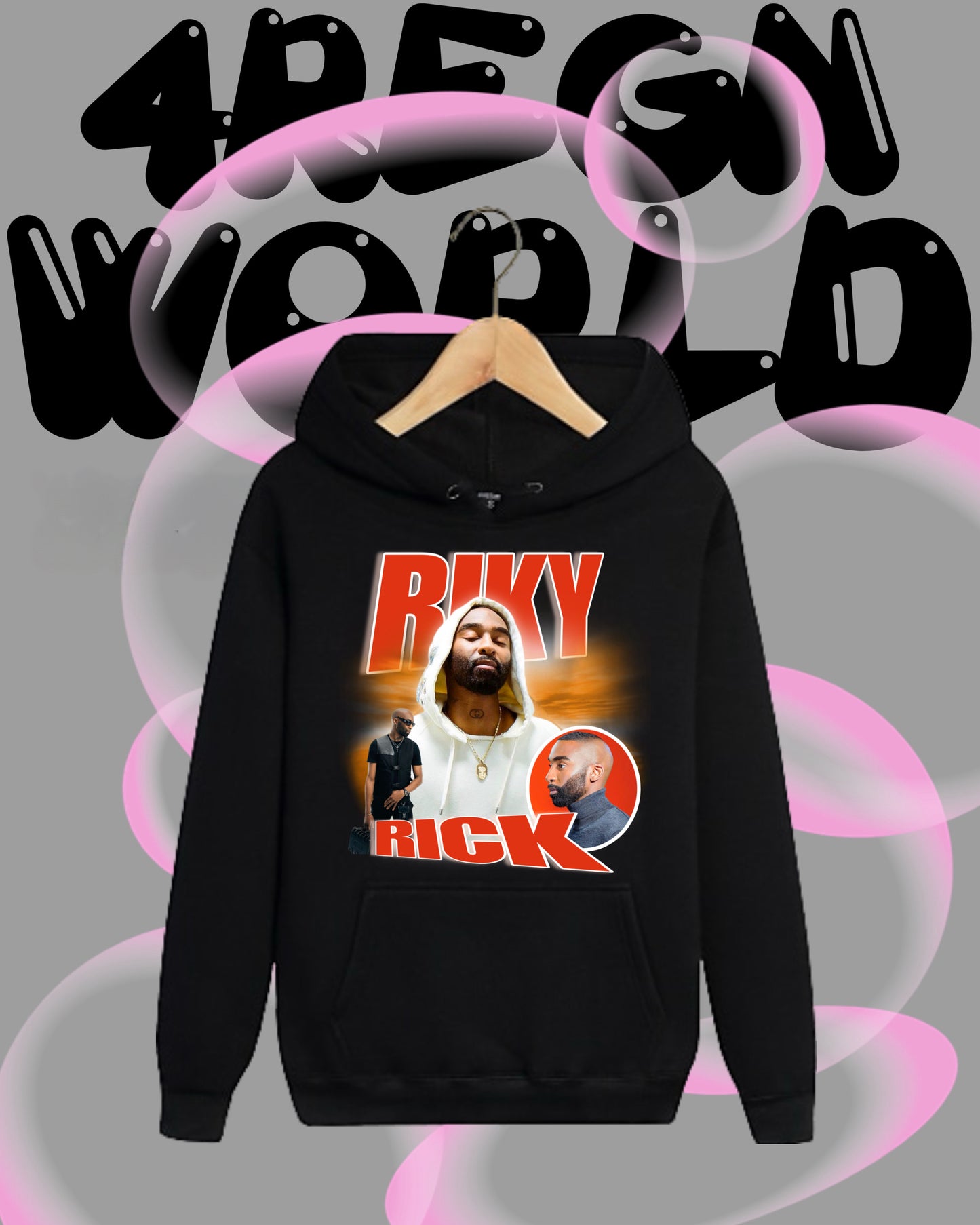 Graphic Hoodie Riky Rick