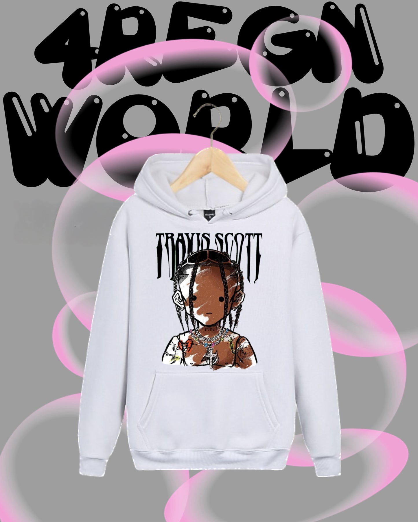 Graphic Hoodie Travis Scott