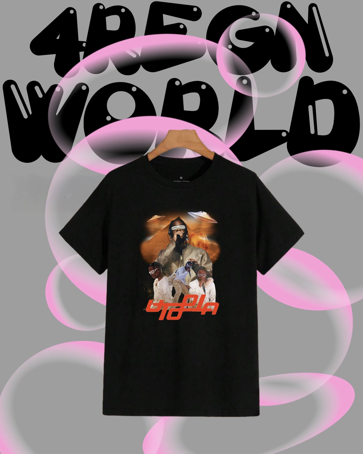 Graphic Tee Travis Scott Utopia