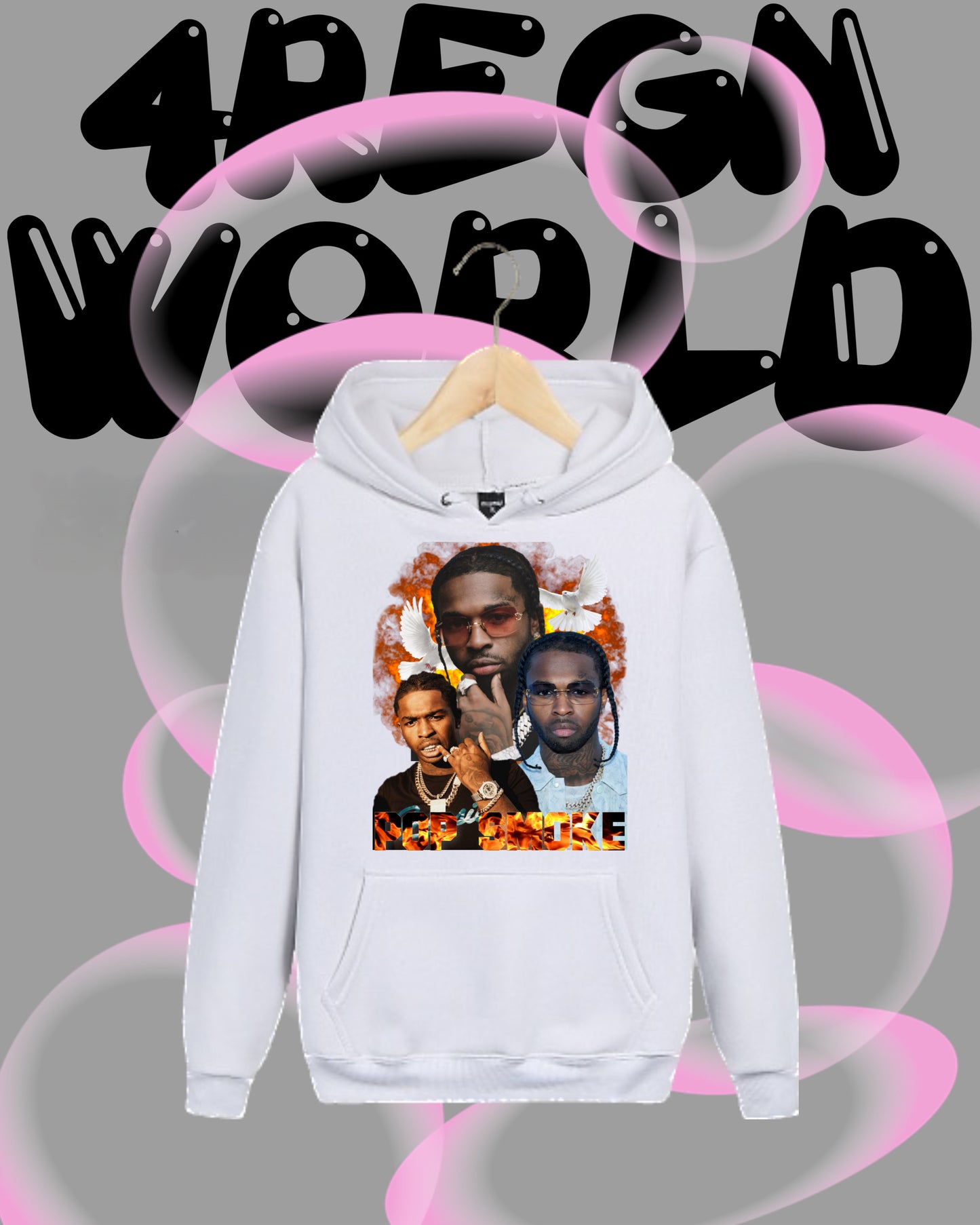 Graphic Hoodie Pop Smoke