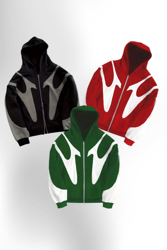 Y2K Embroidered Hoodie