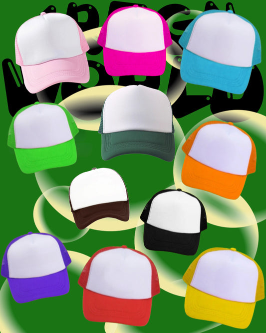 PLAIN TRUCKER CAPS