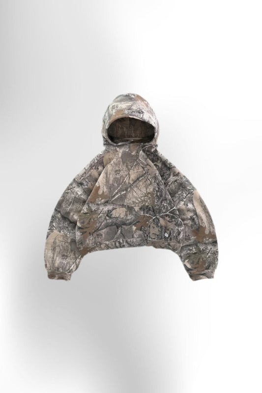 Camouflage Print Hoodie