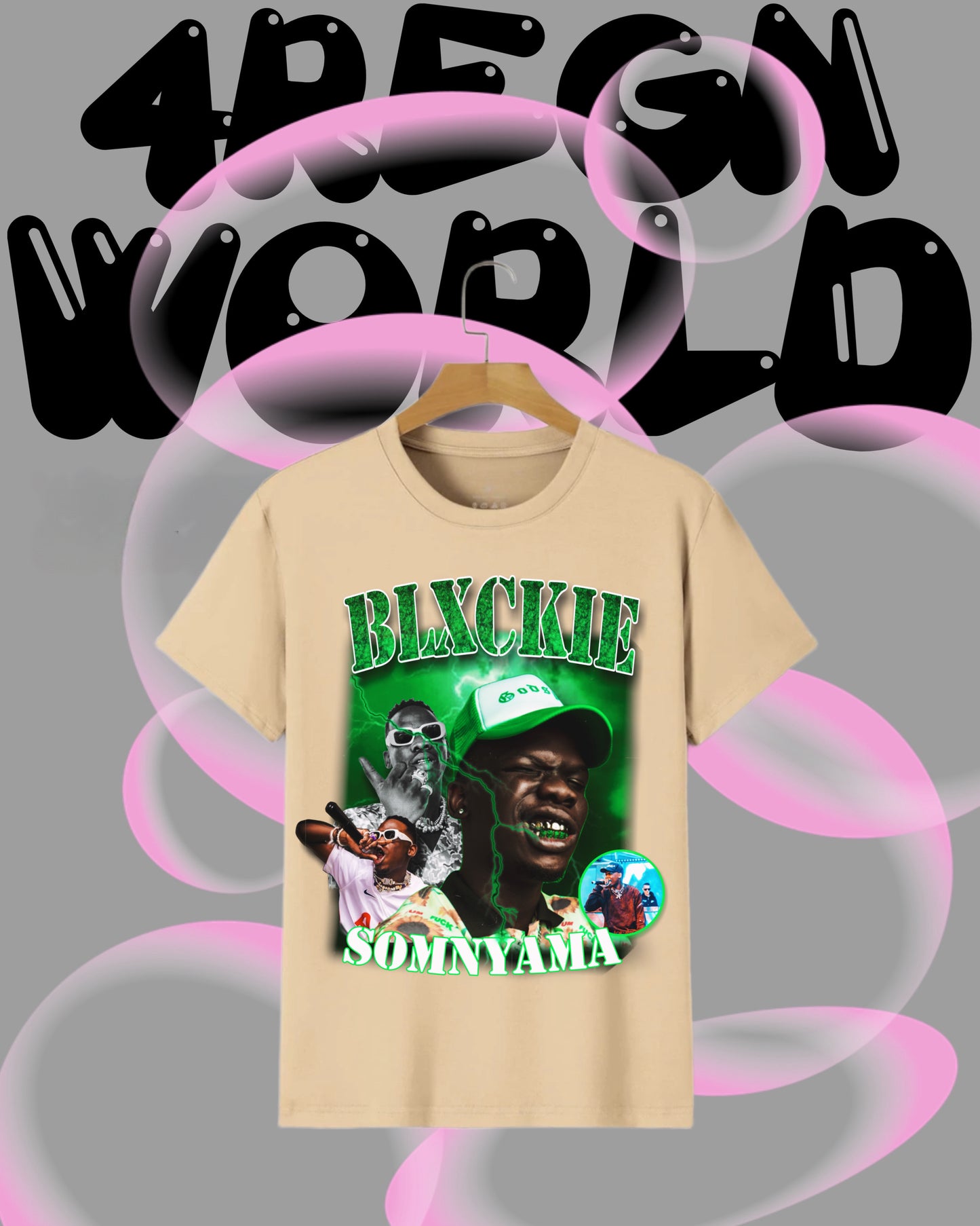 Graphic Tee New Edition Blxckie