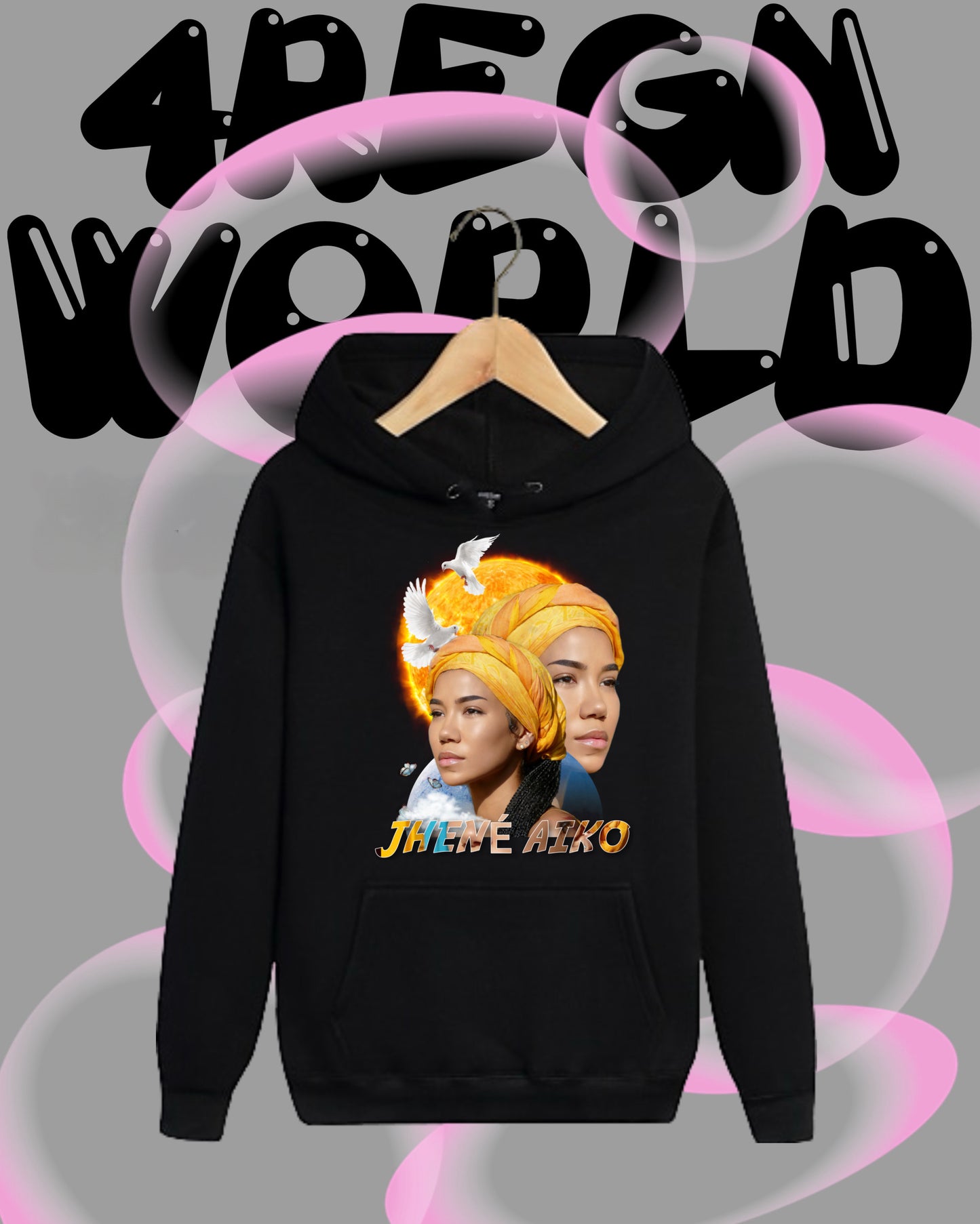 Graphic Hoodie Jhene Aiko