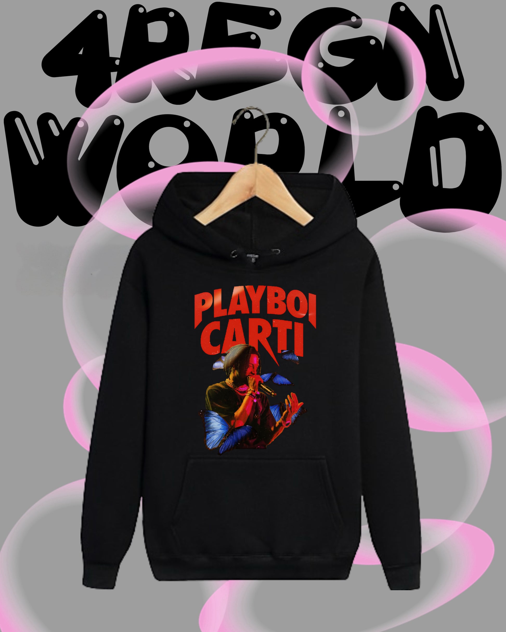 Graphic Hoodie Playboi Carti – 4REGN