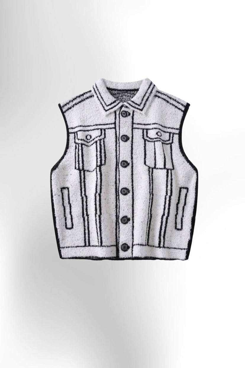 Men's Autumn Casual Knitted Vest