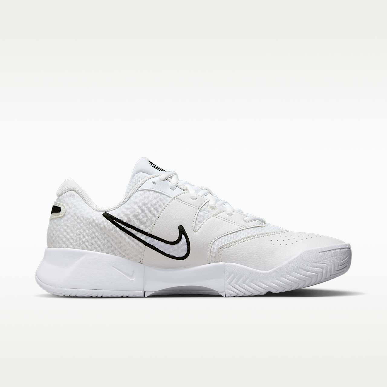 NikeCourt Lite 4 Men's Tennis Shoes White/Summit White/Black
