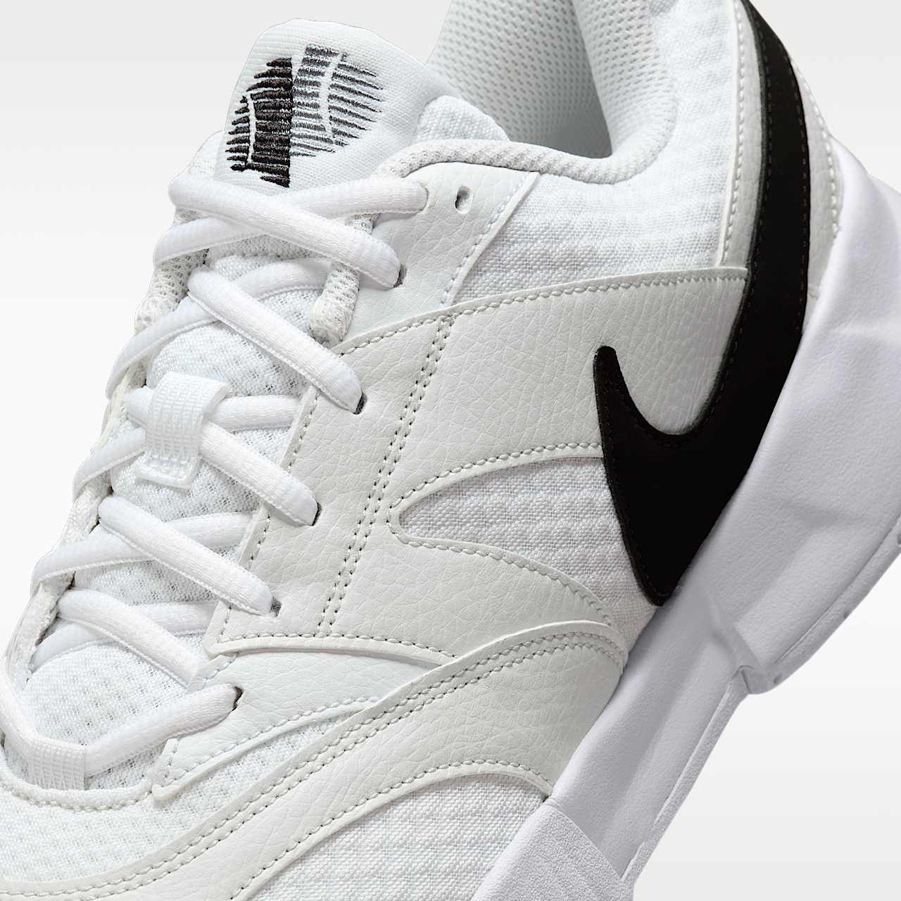 NikeCourt Lite 4 Men's Tennis Shoes White/Summit White/Black