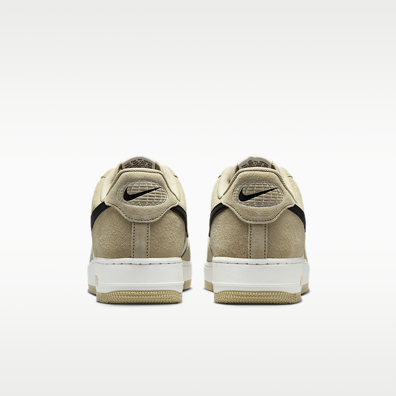 Nike Air Force 1 '07 LV8 Men's Shoes Summit White/Desert Khaki/Black