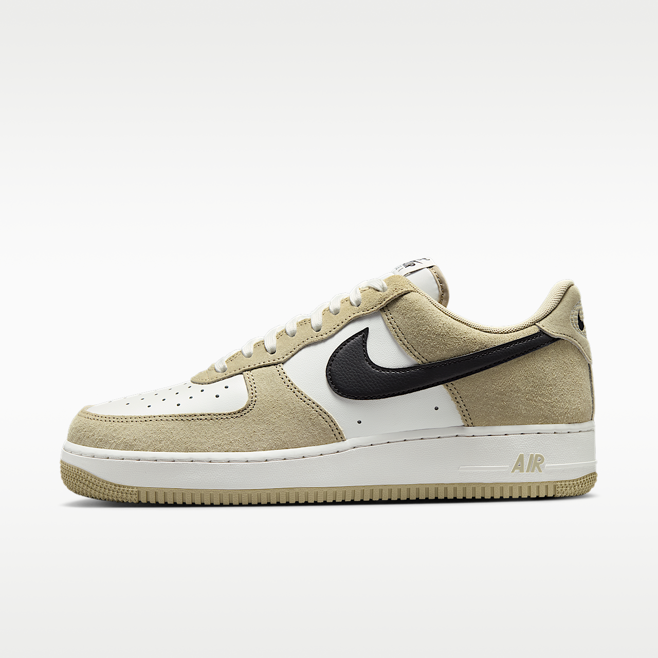 Nike Air Force 1 '07 LV8 Men's Shoes Summit White/Desert Khaki/Black