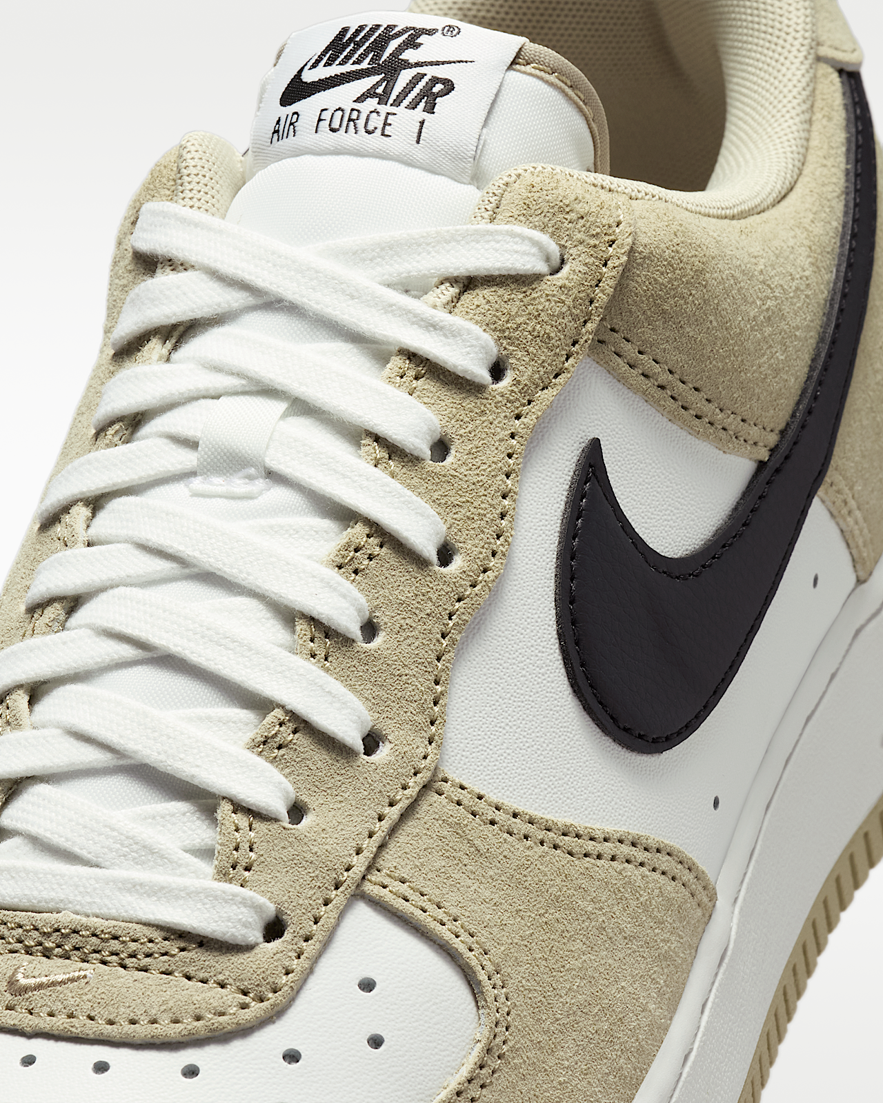 Nike Air Force 1 '07 LV8 Men's Shoes Summit White/Desert Khaki/Black