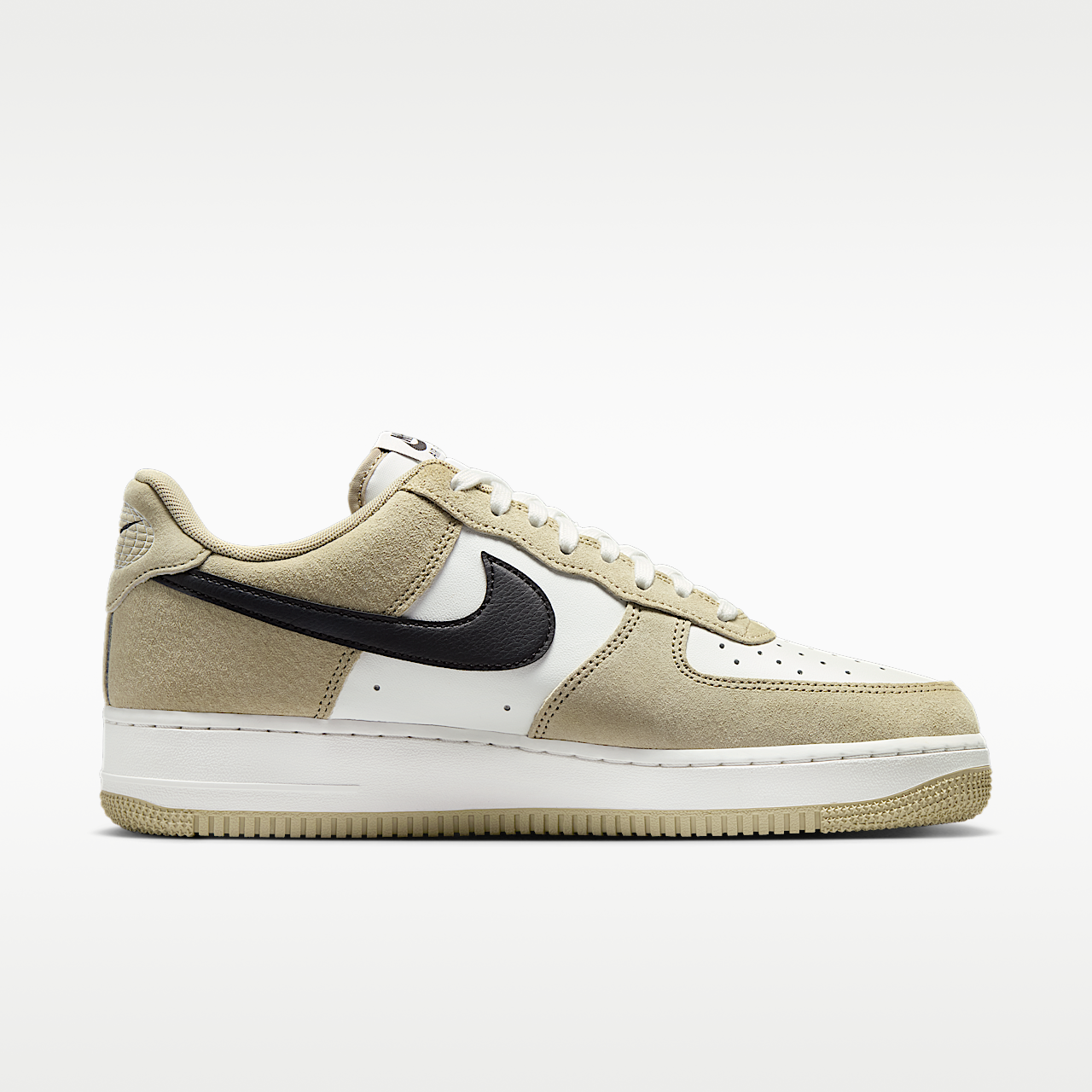Nike Air Force 1 '07 LV8 Men's Shoes Summit White/Desert Khaki/Black