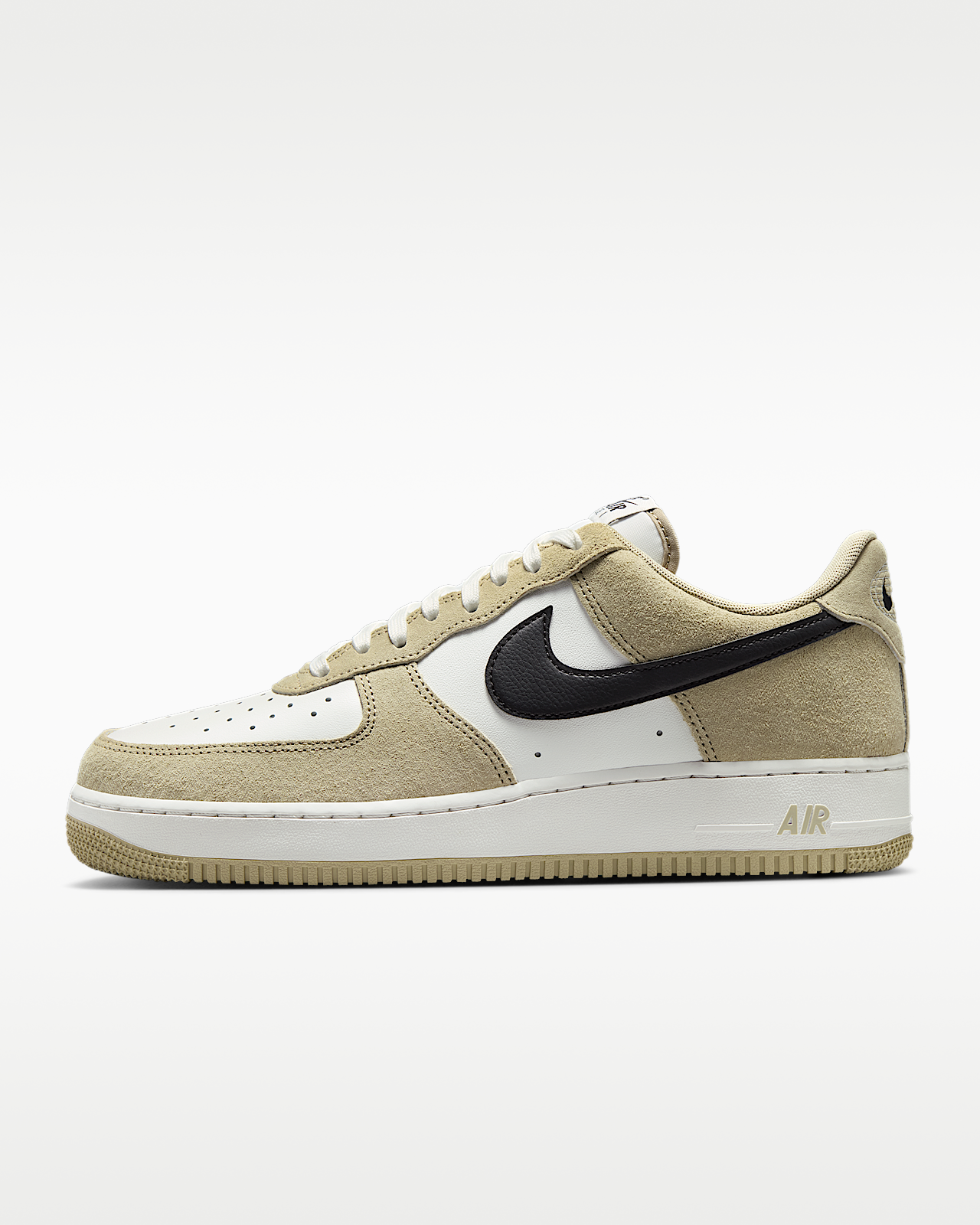 Nike Air Force 1 '07 LV8 Men's Shoes Summit White/Desert Khaki/Black