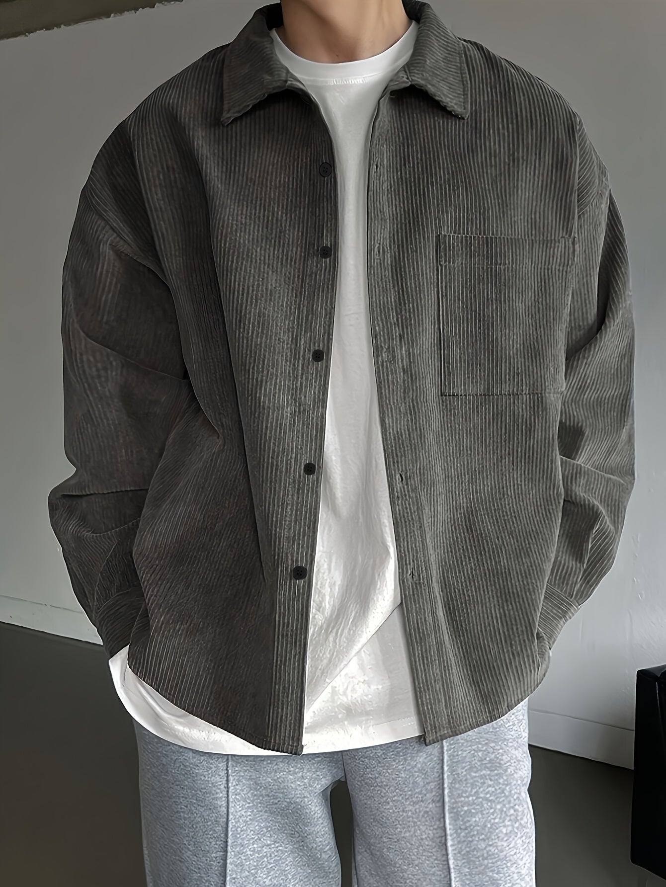 Men's Casual CorduroyShirt