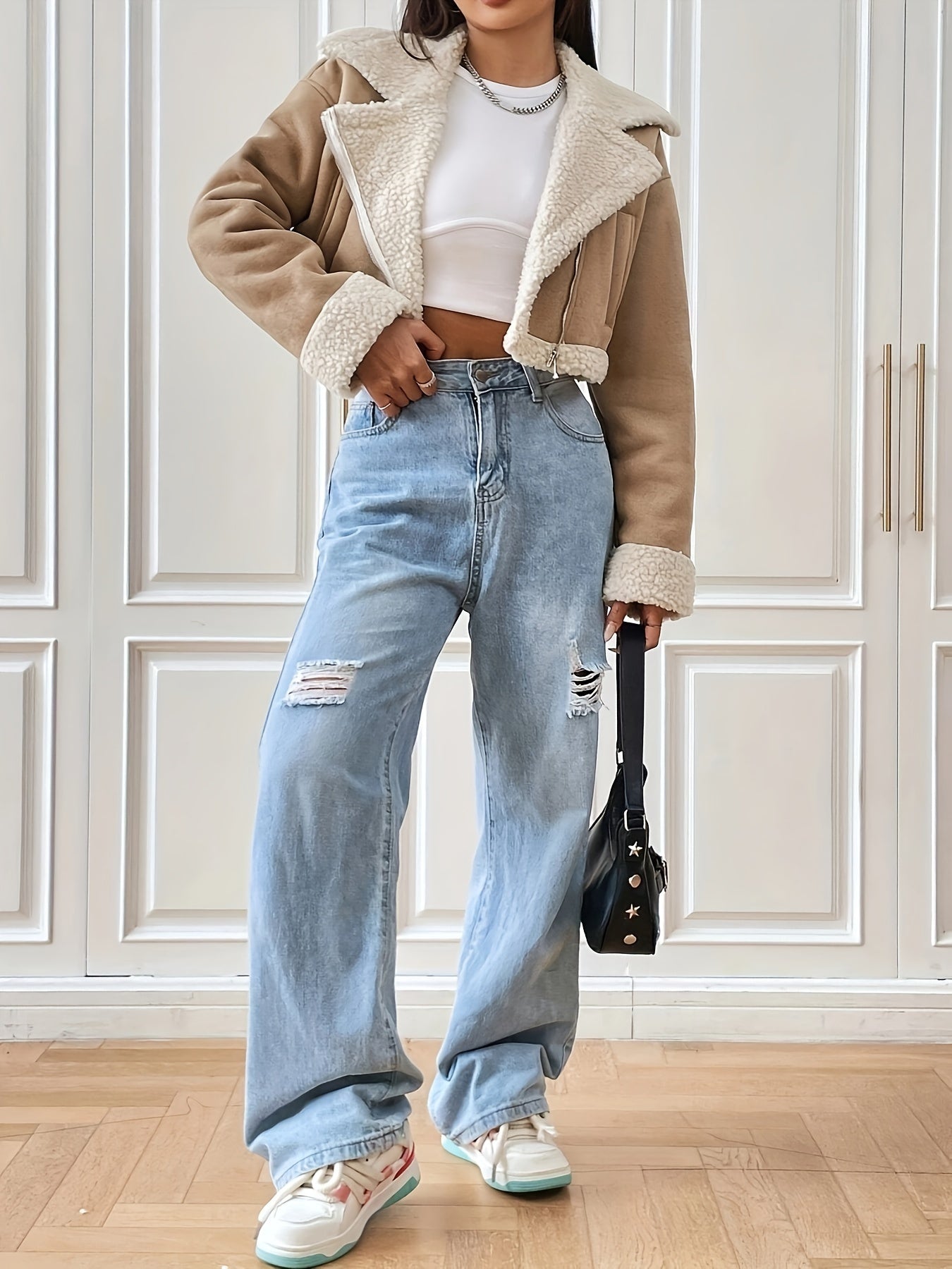 Women'S Faux Fur Jacket