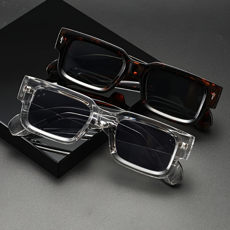 2pcs Men'S Stylish Sunglasses