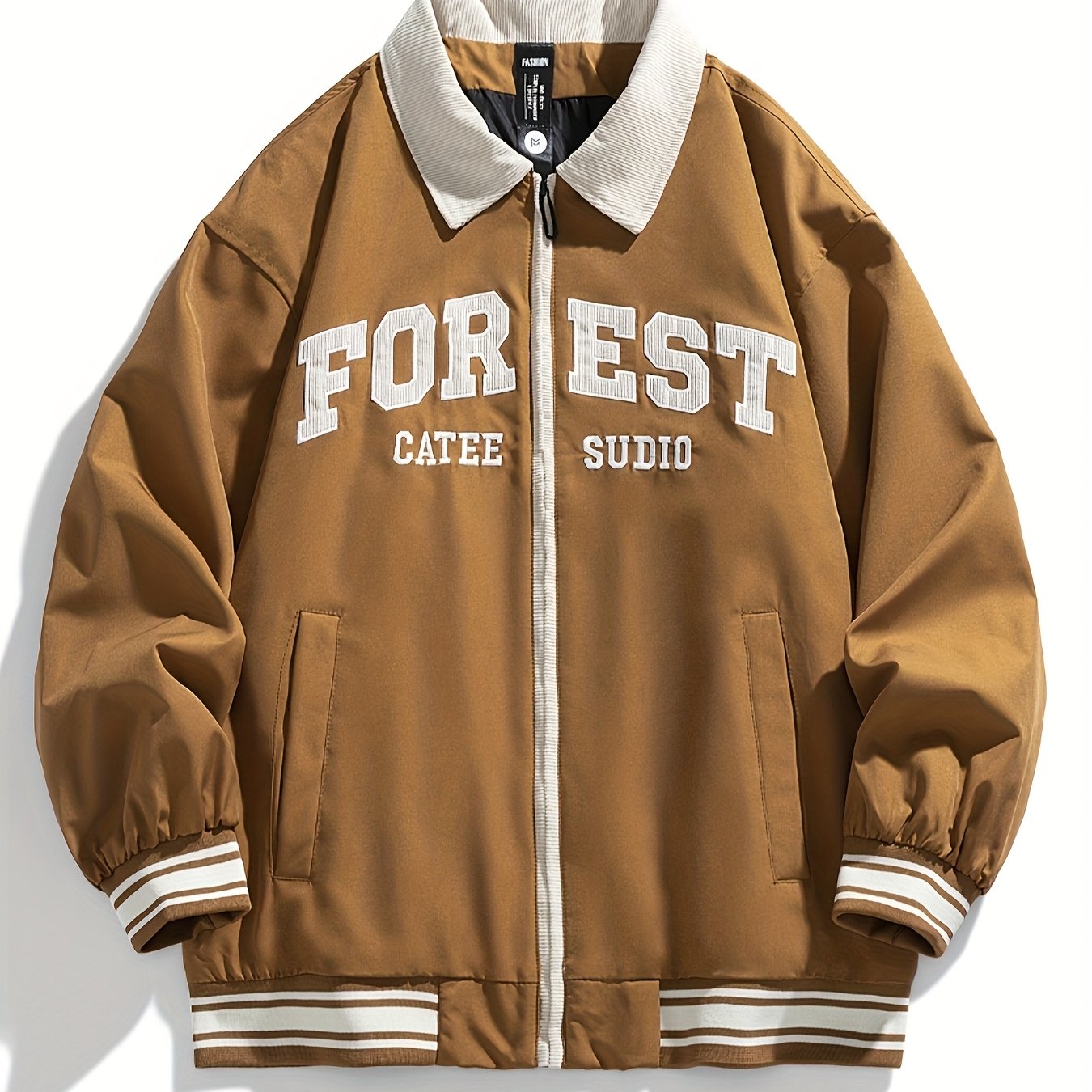 Embroidered Bomber Jacket
