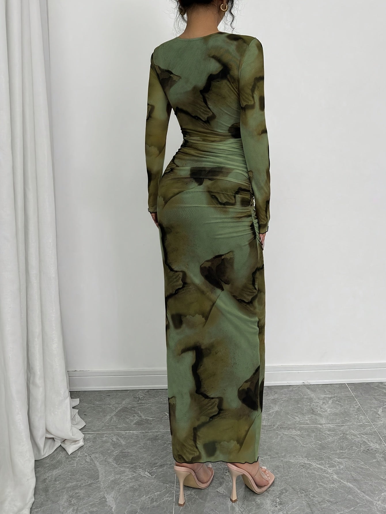 Women's Elegant Long Sleeve Dress