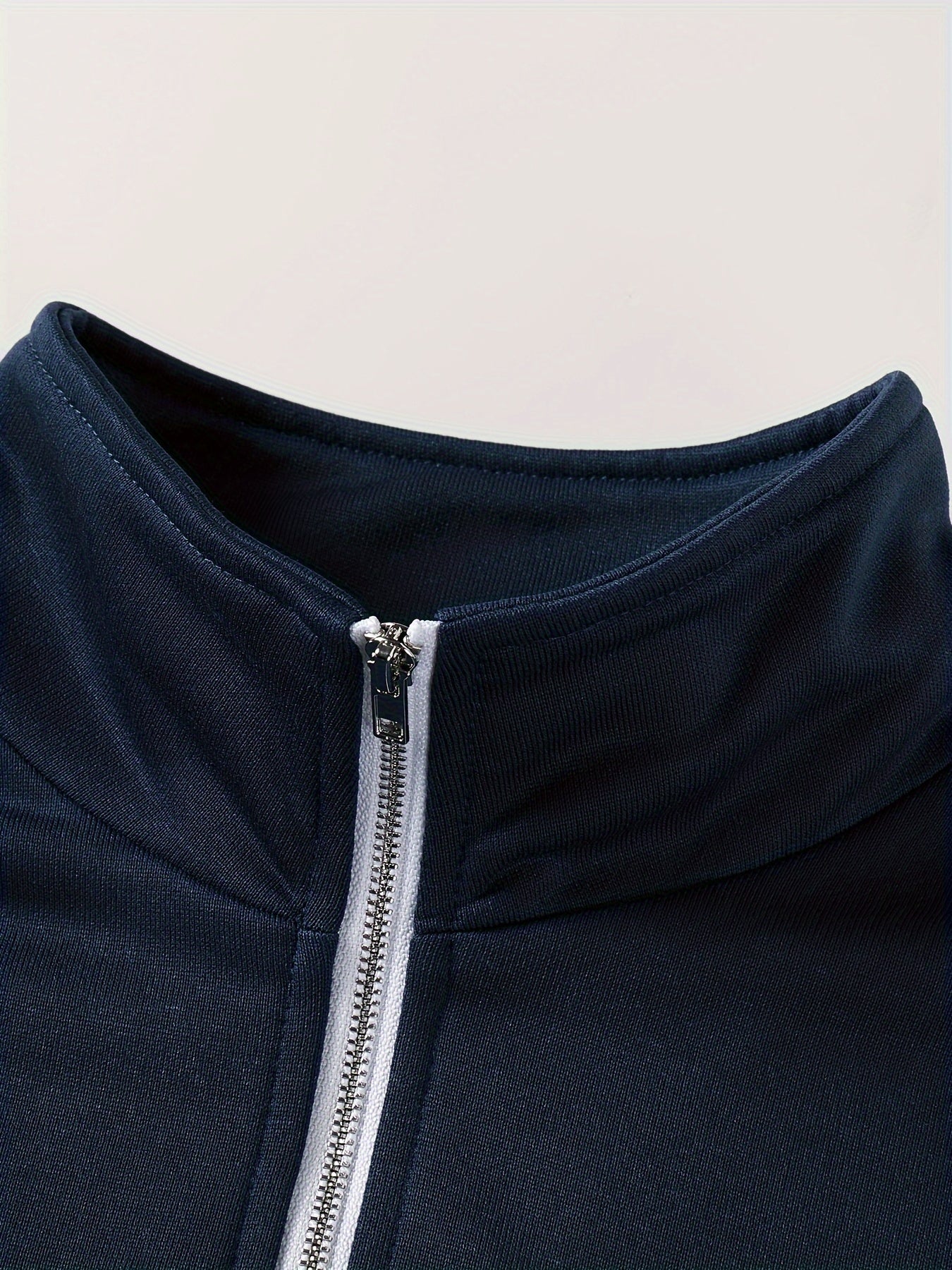 Men's Zip-Up Pullover Sweatshirt