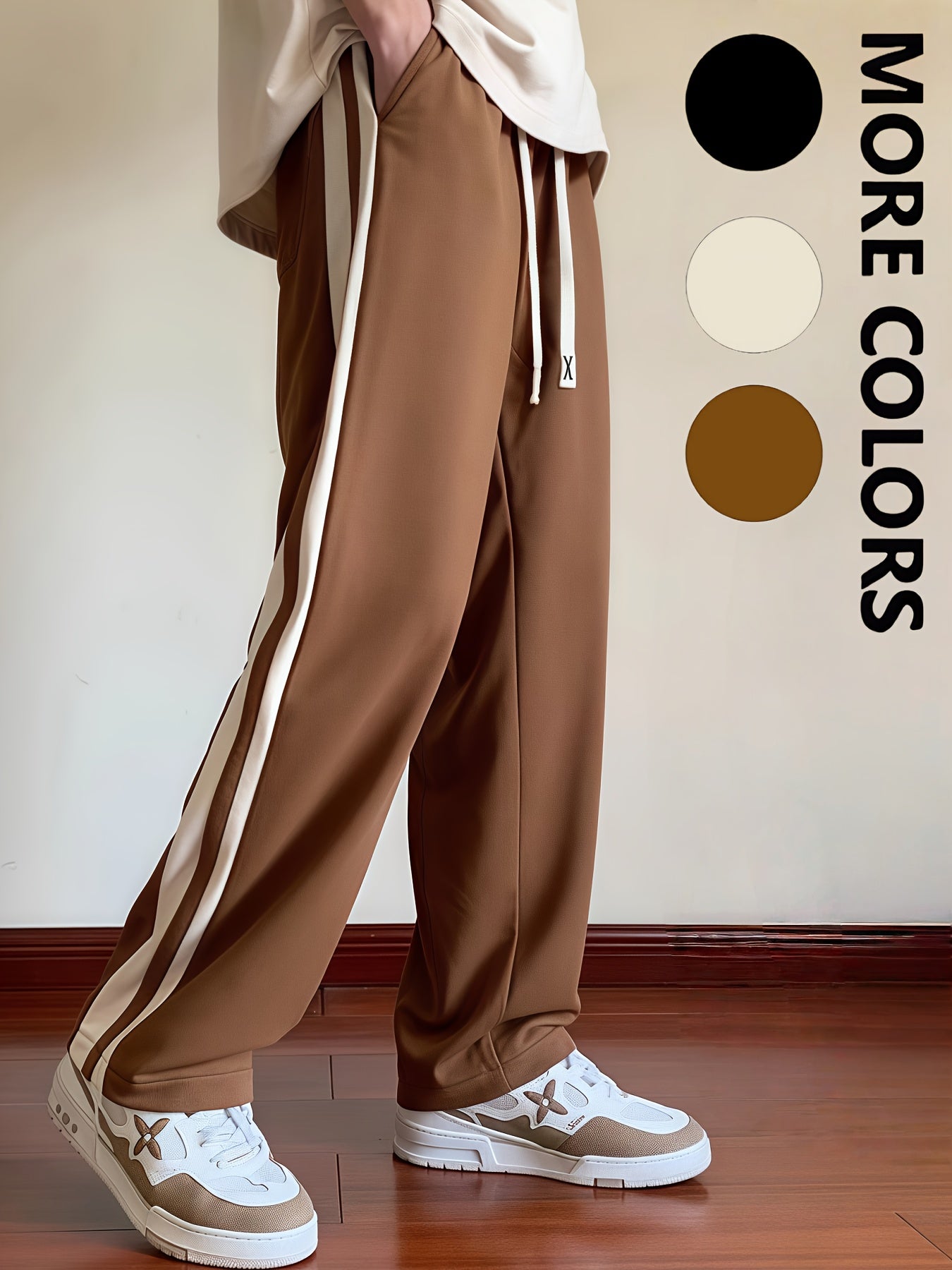 Men's Casual Straight-Leg Pants