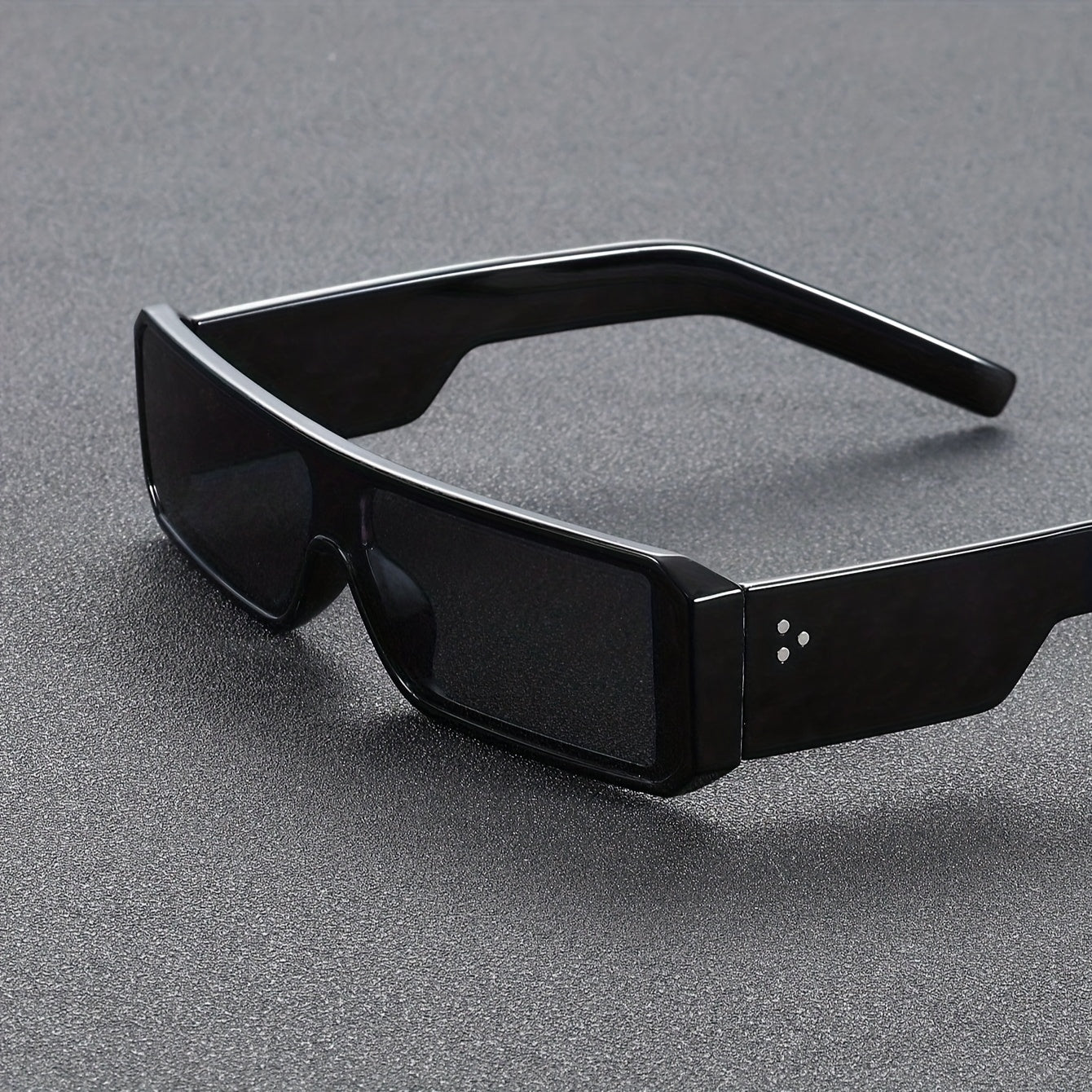 Unisex Stylish Classic Small Square Frame Decorative Glasses