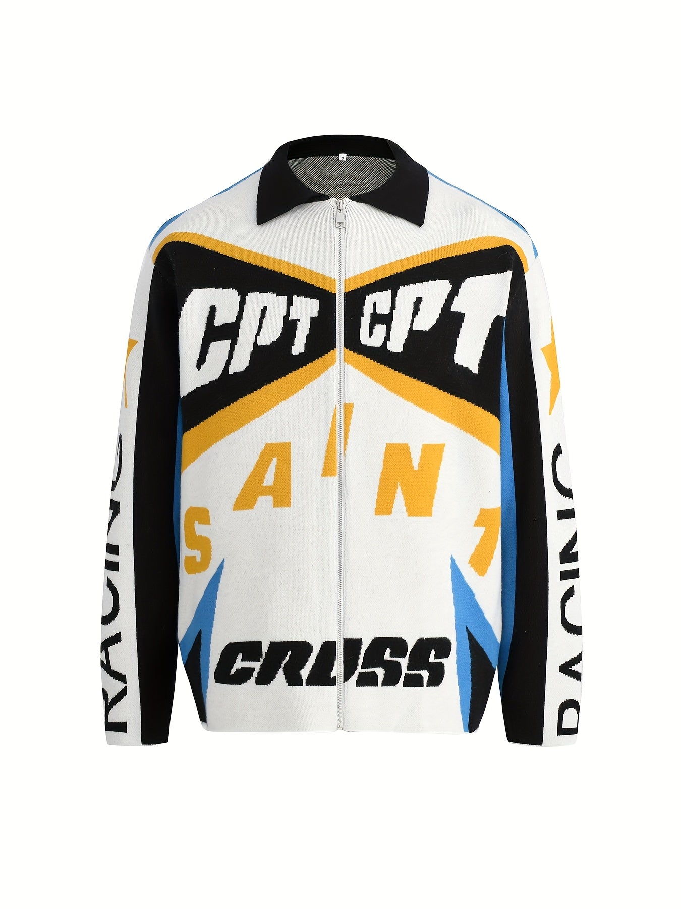 Men'S Street Racing Cardigan