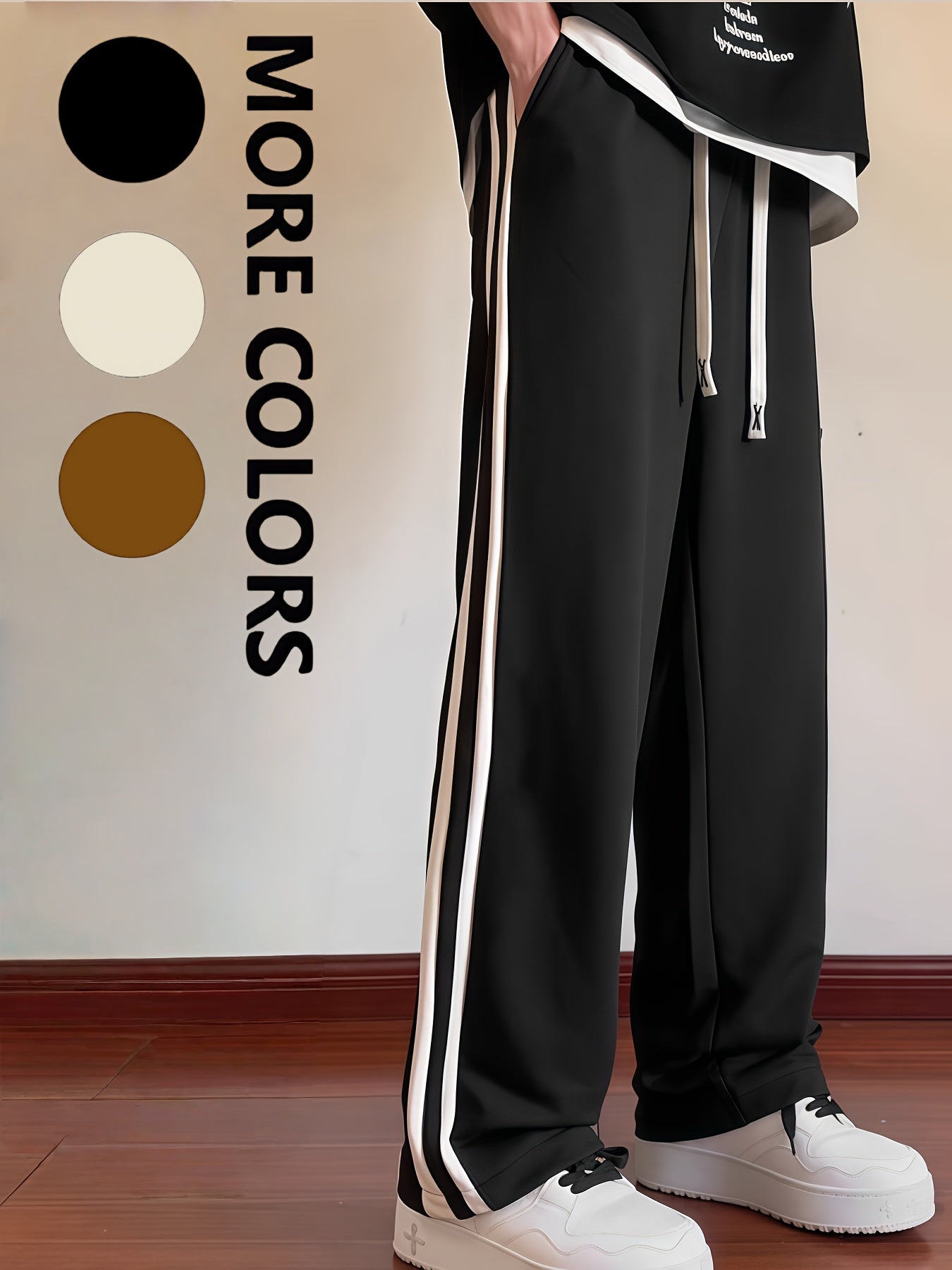 Men's Casual Straight-Leg Pants