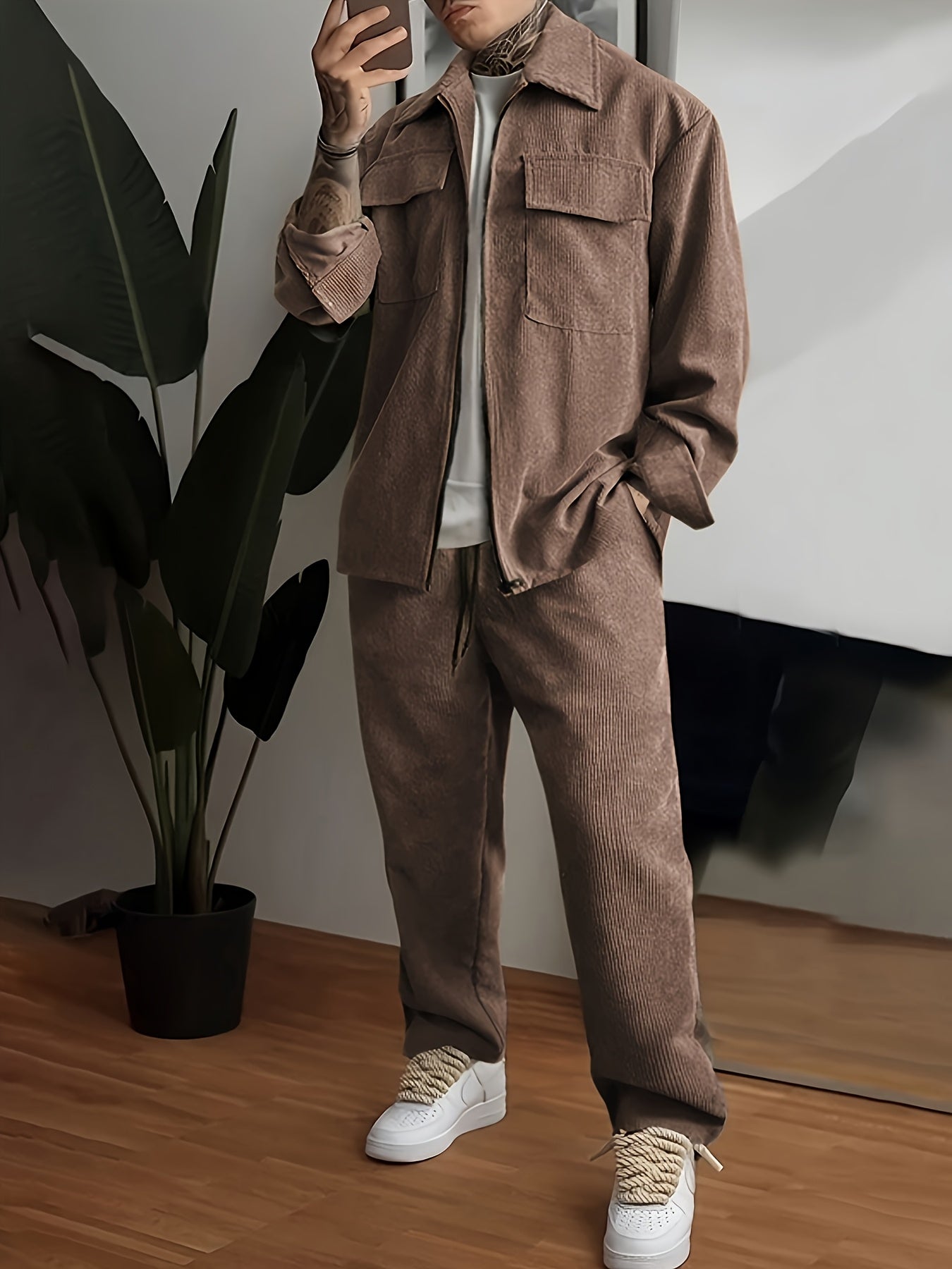 Men's Casual 2 piece Set