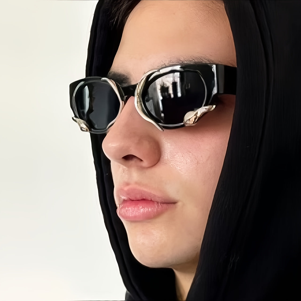 Futuristic Cyberpunk Glasses
