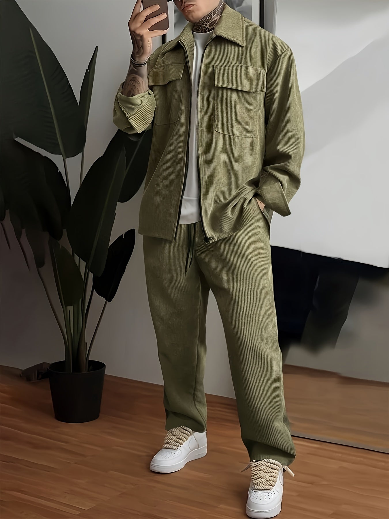 Men's Casual 2 piece Set