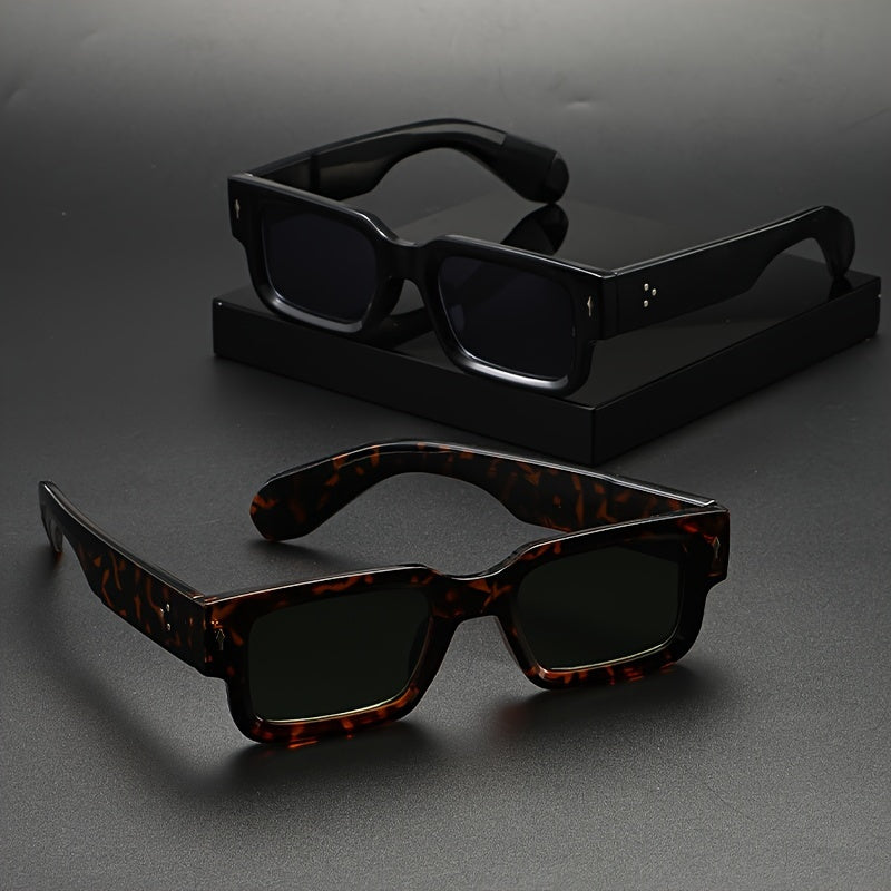 2pcs Men'S Stylish Sunglasses