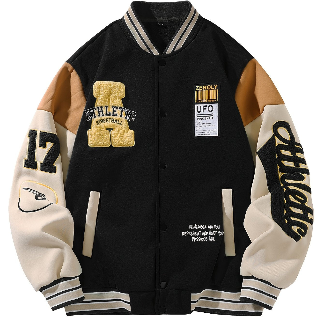 Casual Varsity Jacket