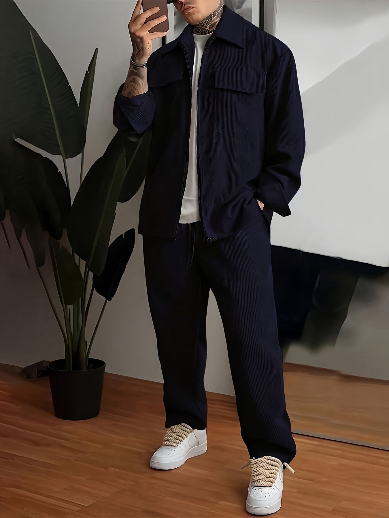 Men's Casual 2 piece Set
