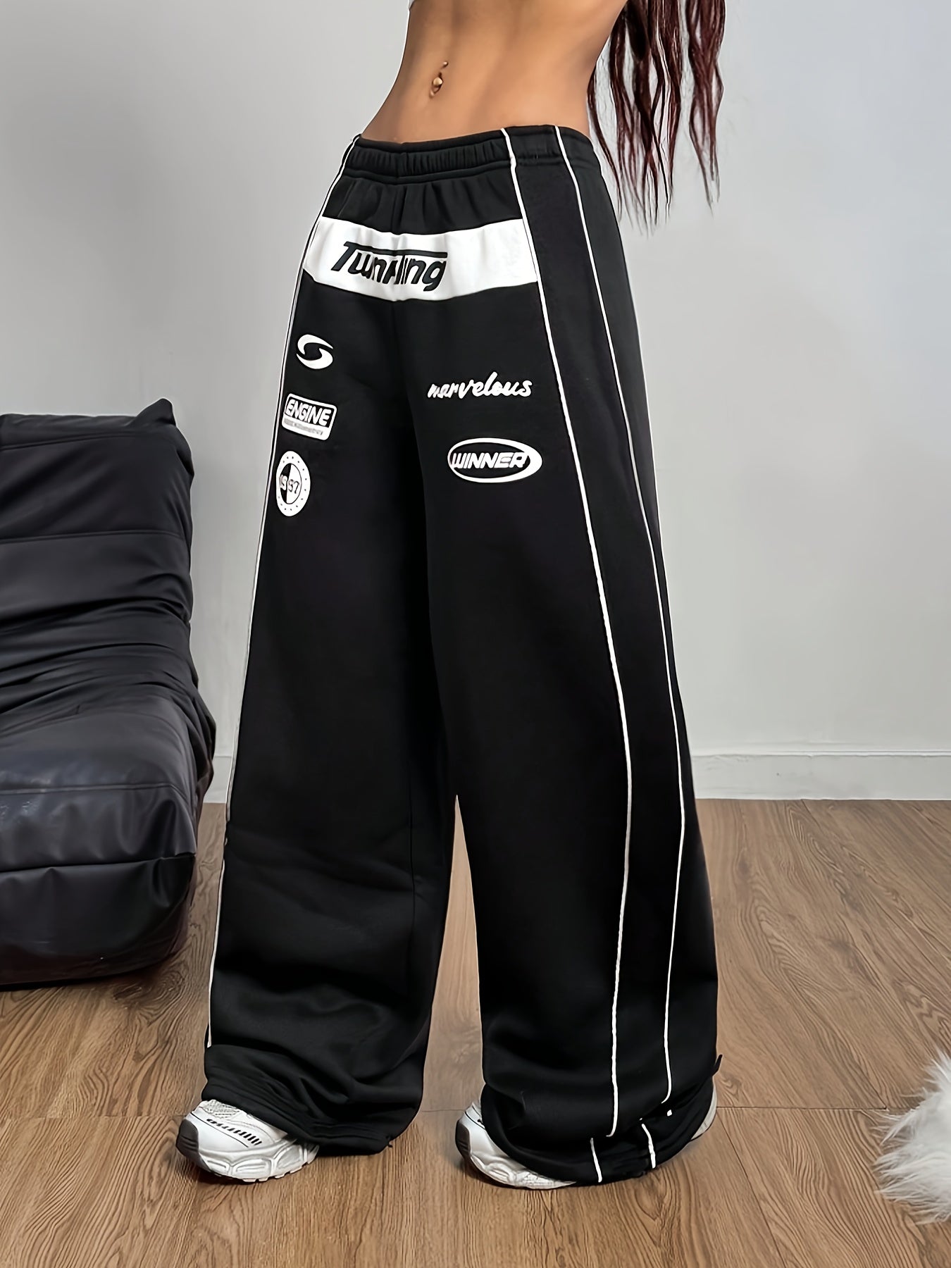 Women's Y2K Summer Wide-Leg Pants